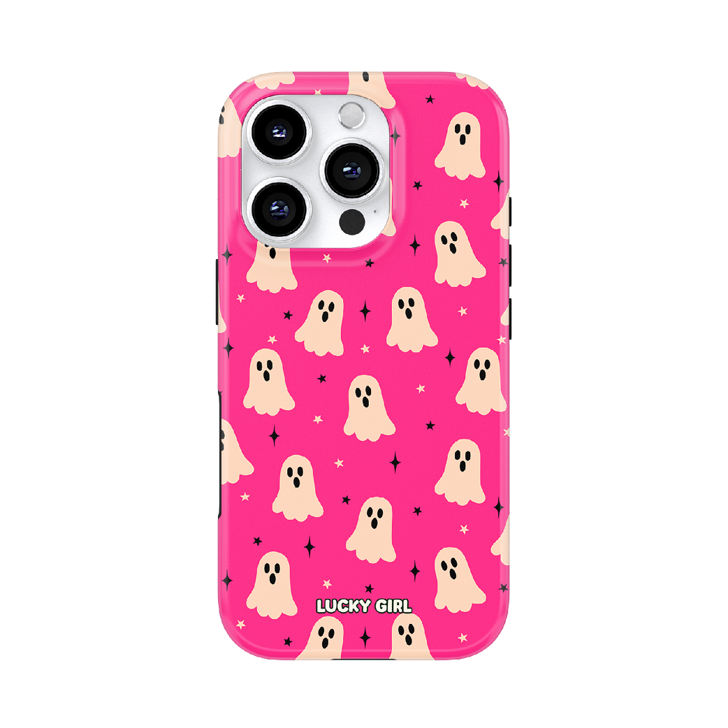 Hot Pink Haunt Phone Case iPhone 17 / Yes