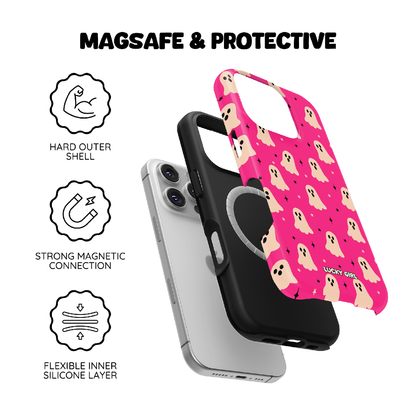 Hot Pink Haunt Phone Case iPhone 17 / Yes