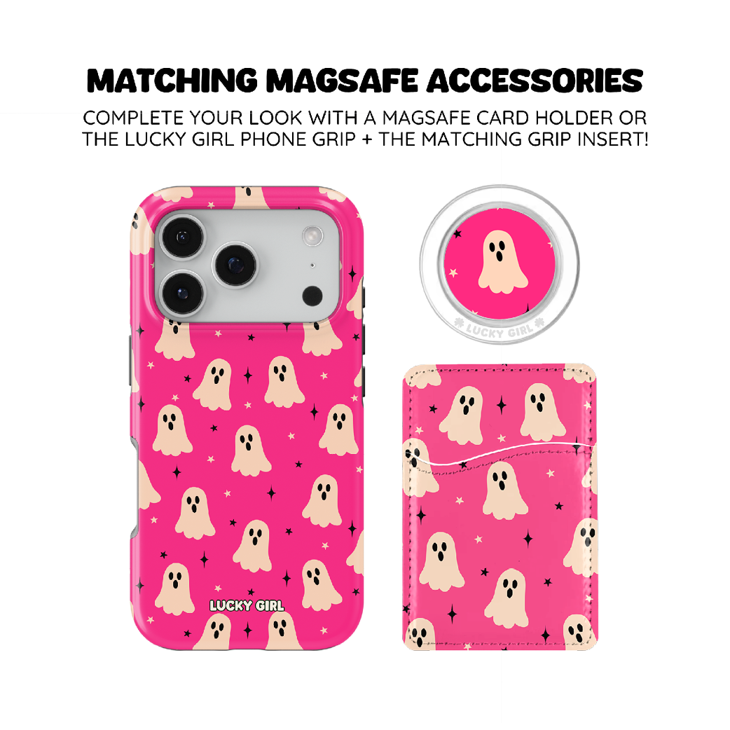 Hot Pink Haunt Phone Case iPhone 17 / Yes