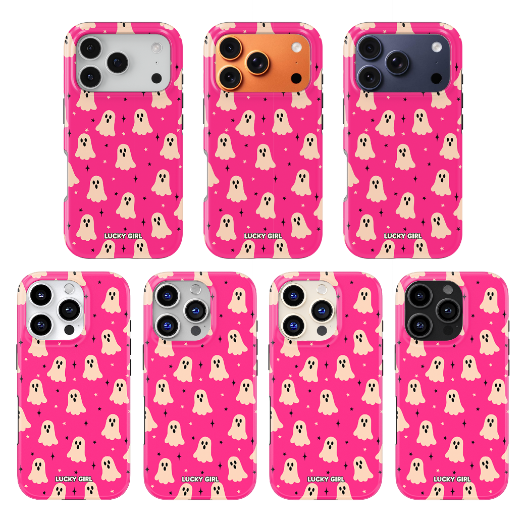 Hot Pink Haunt Phone Case iPhone 17 / Yes