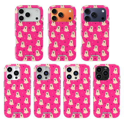 Hot Pink Haunt Phone Case iPhone 17 / Yes