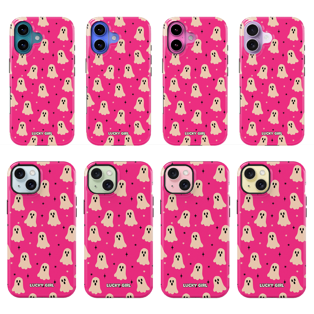 Hot Pink Haunt Phone Case iPhone 17 / Yes