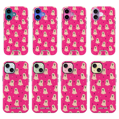Hot Pink Haunt Phone Case iPhone 17 / Yes