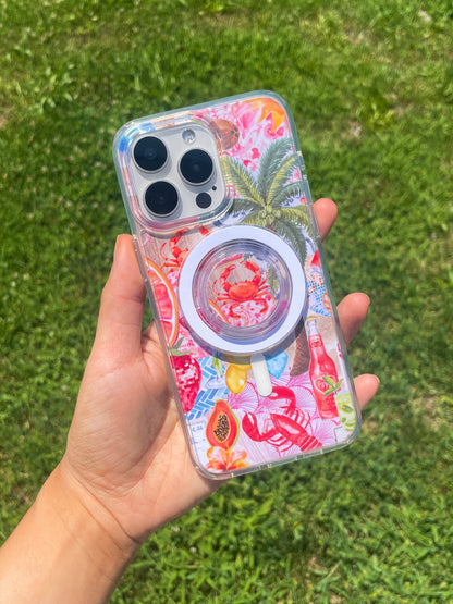 Palm Party Clear Case Insert