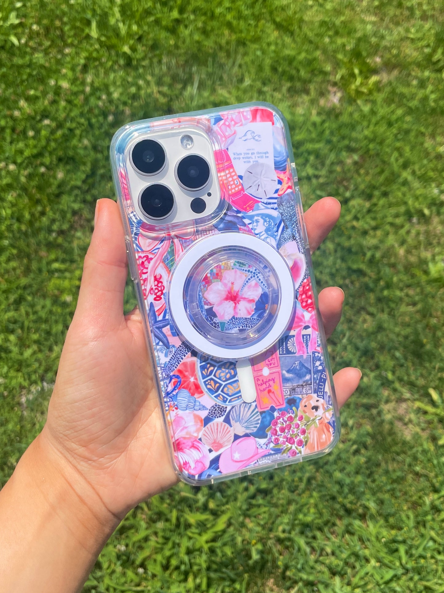 Seas the Day Clear Case Insert