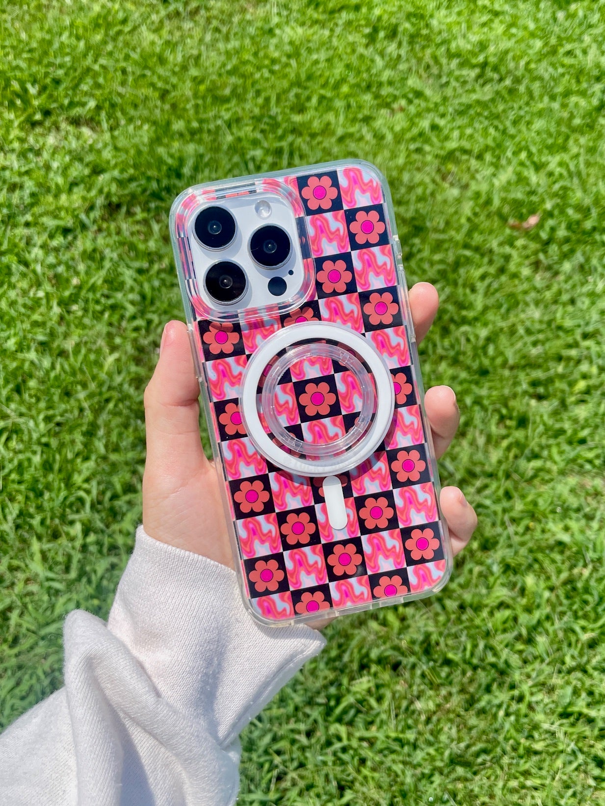 Trippy Tiles Clear Case Insert