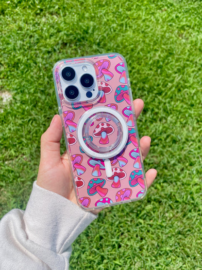 Magic Mushrooms Clear Case Insert