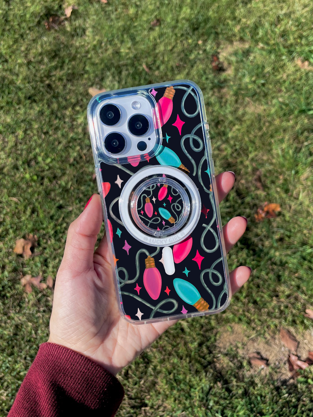 Twinkling Lights Clear Case Insert