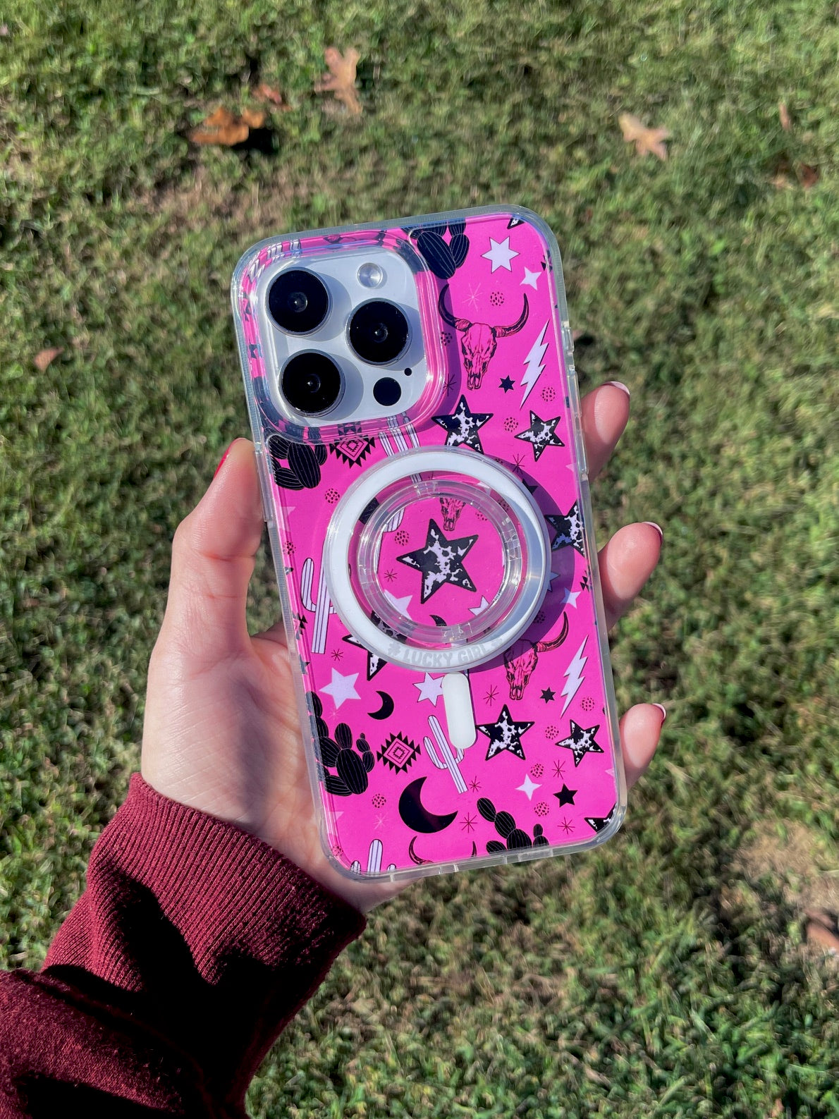 Rodeo Rose Clear Case Insert