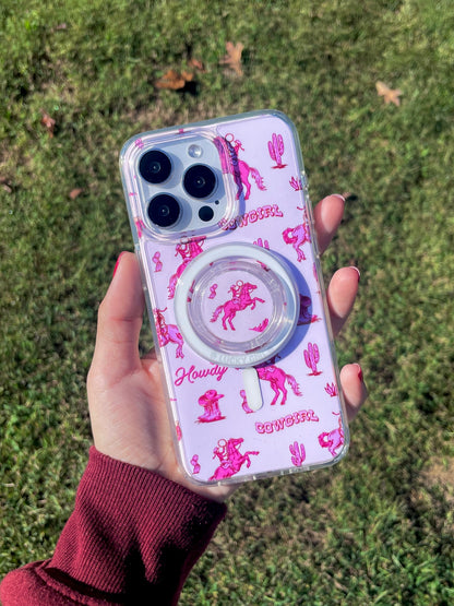 Classic Cowgirl Clear Case Insert