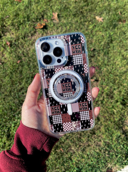 Yeehaw Check Clear Case Insert