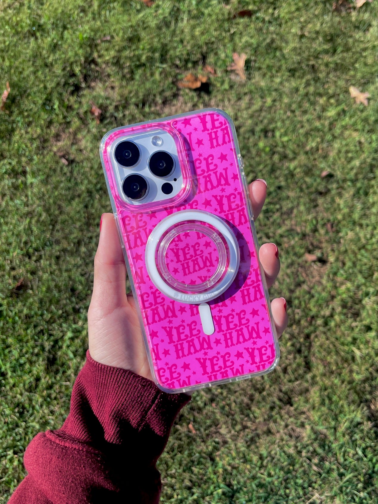 Yeehaw Barbie Clear Case Insert