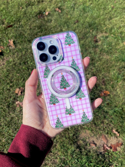 Plaid & Pine Clear Case Insert