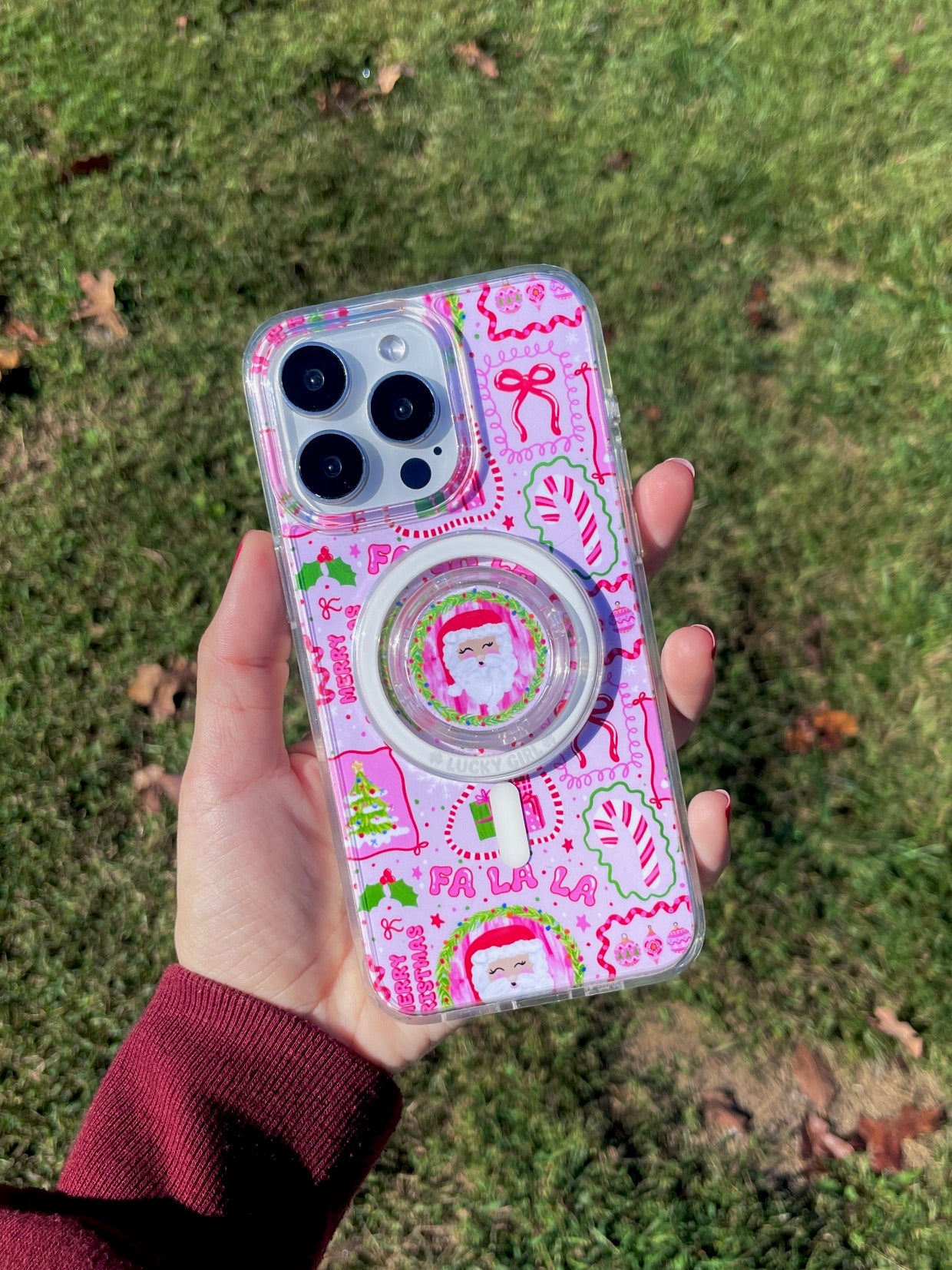 Merry Motifs Clear Case Insert