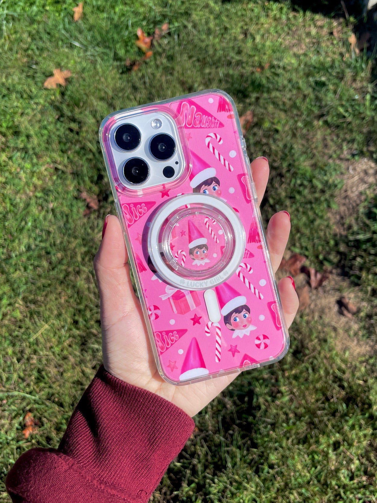 Merry Mischief Clear Case Insert