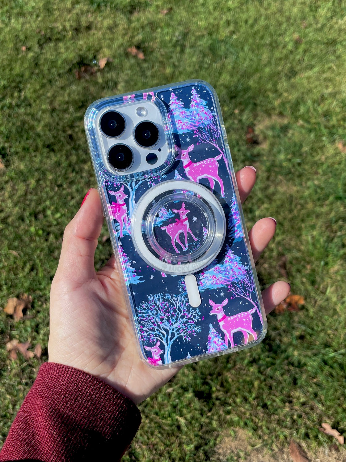 Reindeer Lane Clear Case Insert