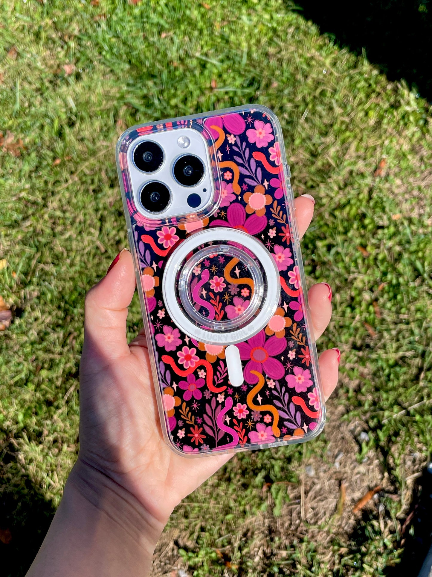 Velvet Venom Clear Case Insert