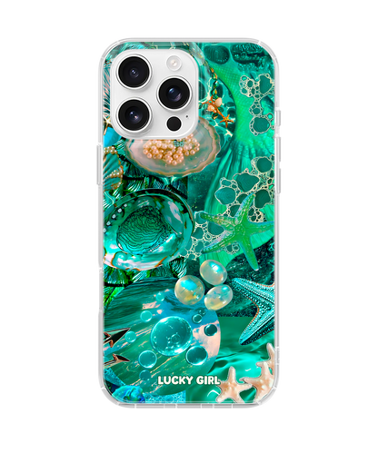 Aquamarine Clear Case Insert iPhone 14 Pro Max