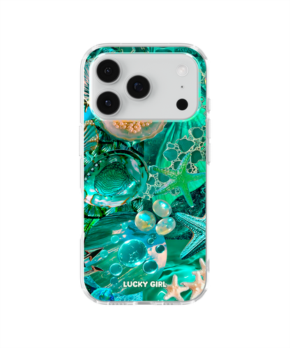 Aquamarine Clear Case Insert iPhone 17 Pro