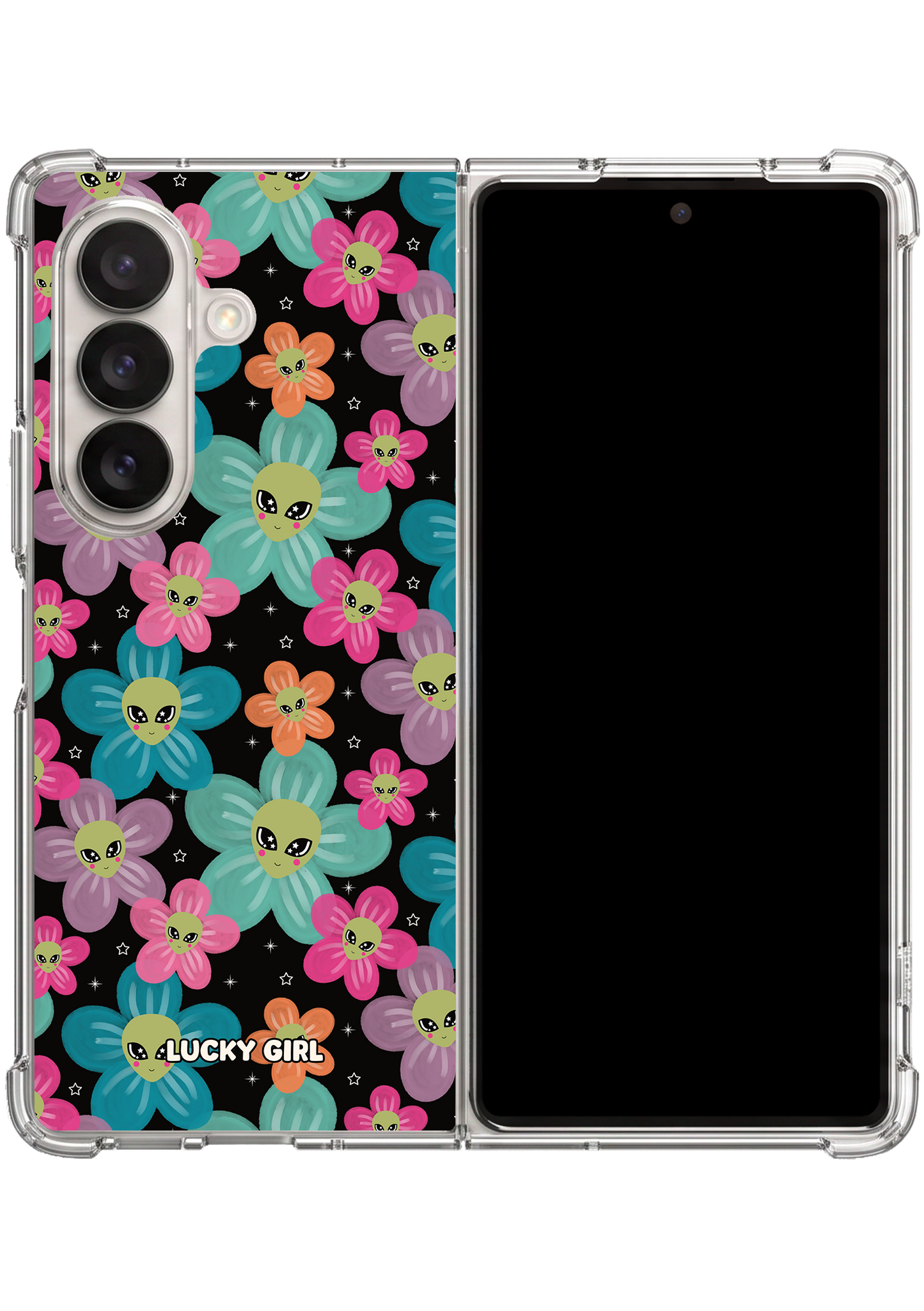 Astroflora Clear Case Insert Galaxy Z Fold 7