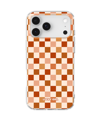 Autumn Check Clear Case Insert iPhone 17 Pro Max
