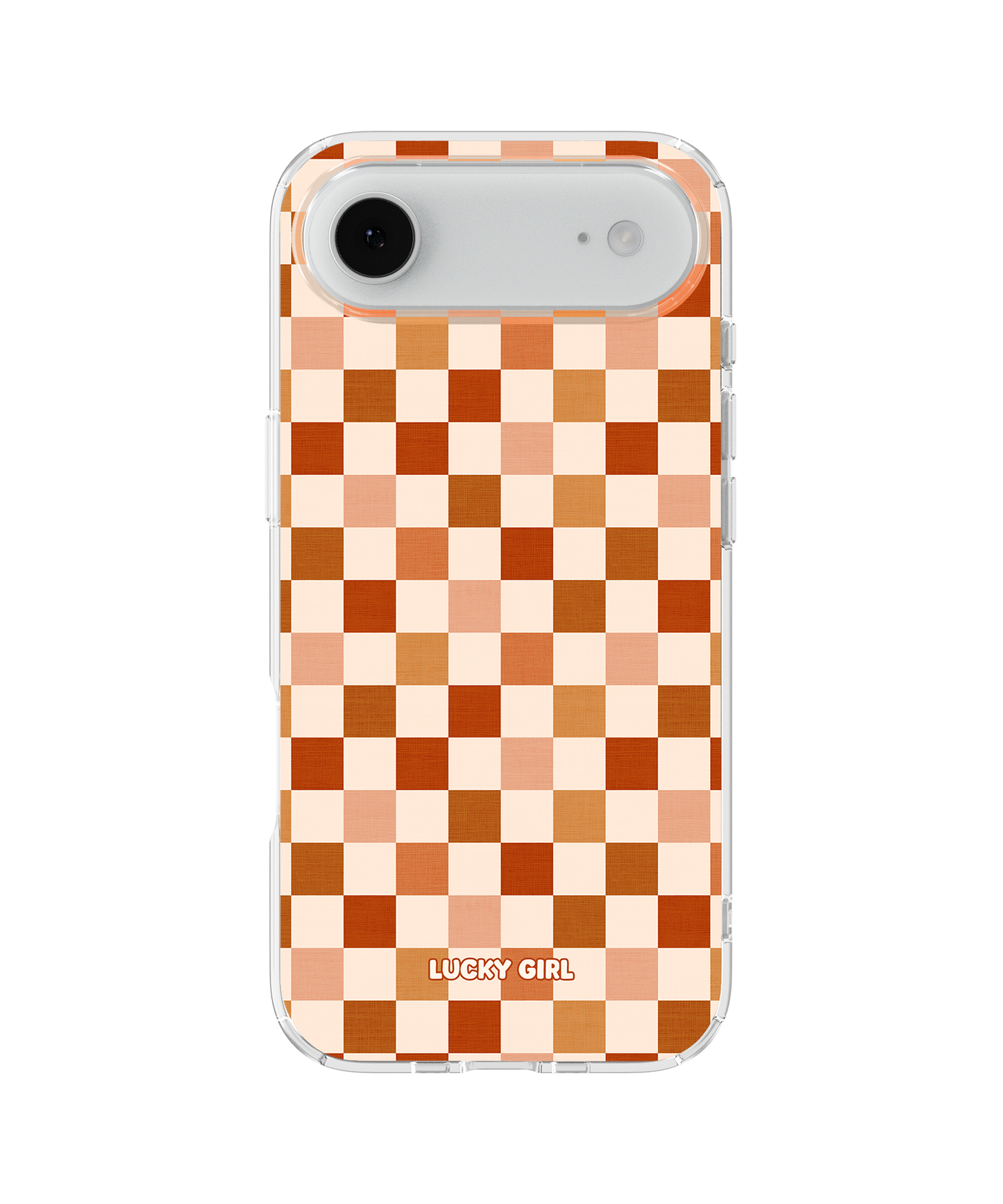 Autumn Check Clear Case Insert iPhone 17 Air