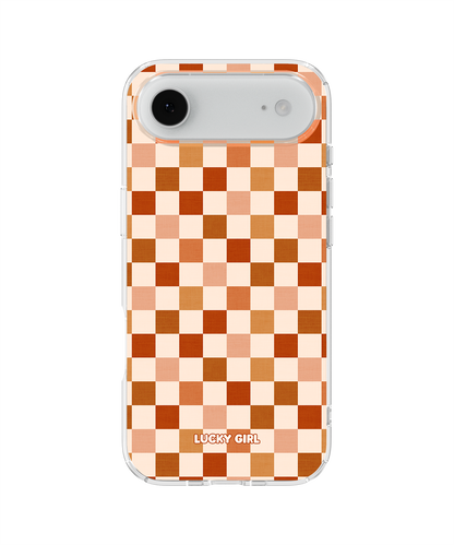 Autumn Check Clear Case Insert iPhone 17 Air