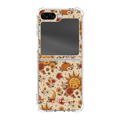 Autumn Equinox Clear Case Insert Galaxy Z Flip 6/7 FE