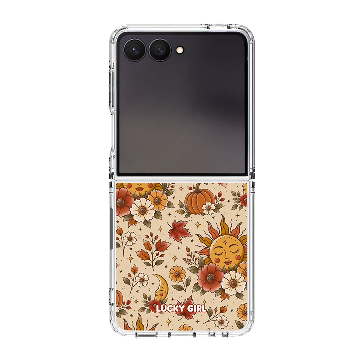 Autumn Equinox Clear Case Insert Galaxy Z Flip 7