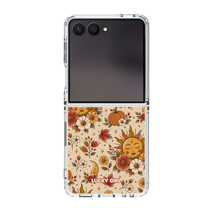 Autumn Equinox Clear Case Insert Galaxy Z Flip 7