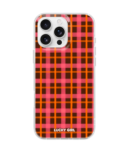 Autumn Glow Plaid Clear Case Insert iPhone 12 Pro Max