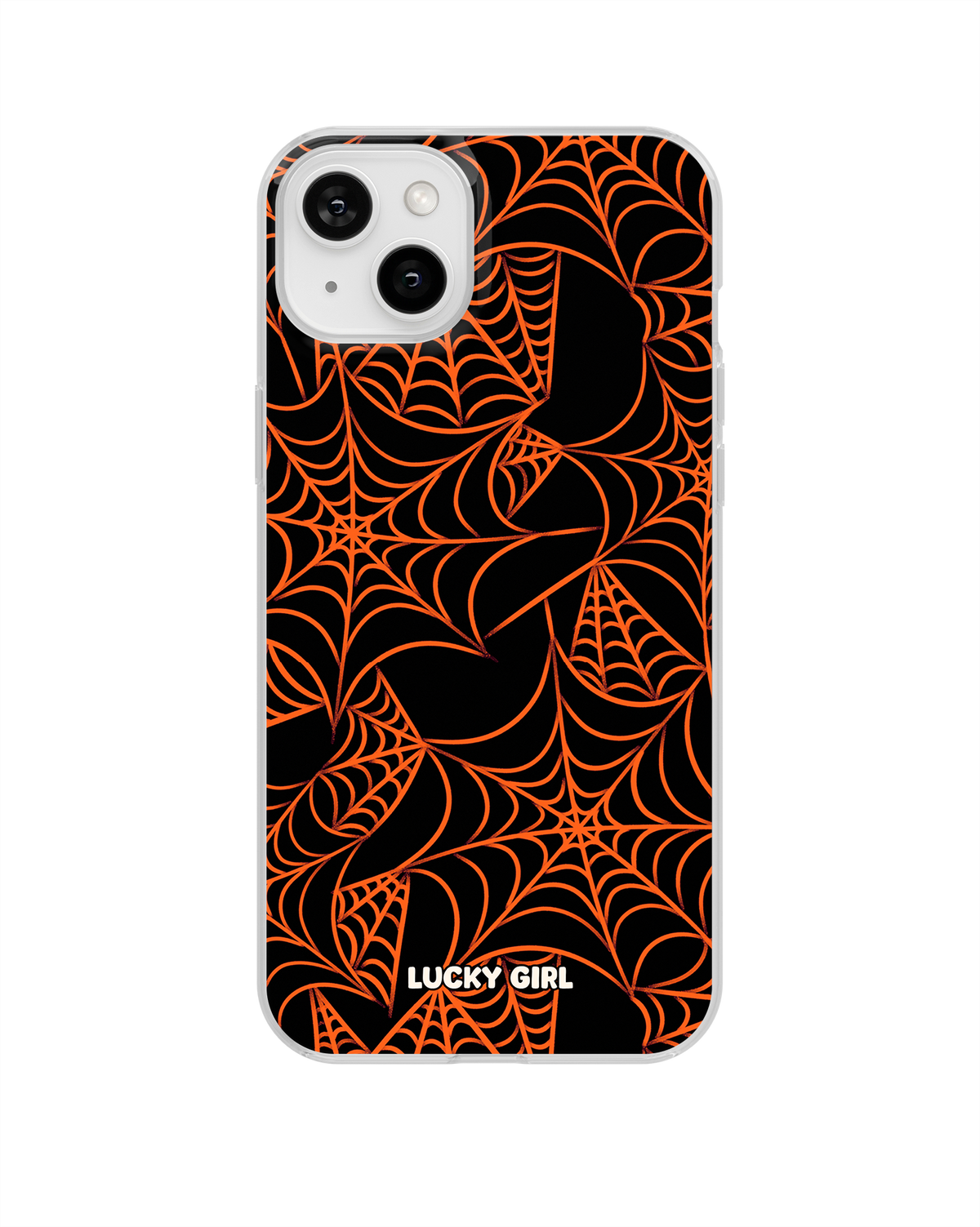Autumn Silk Clear Case Insert iPhone 14 Plus/15 Plus