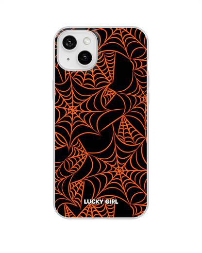 Autumn Silk Clear Case Insert iPhone 14 Plus/15 Plus