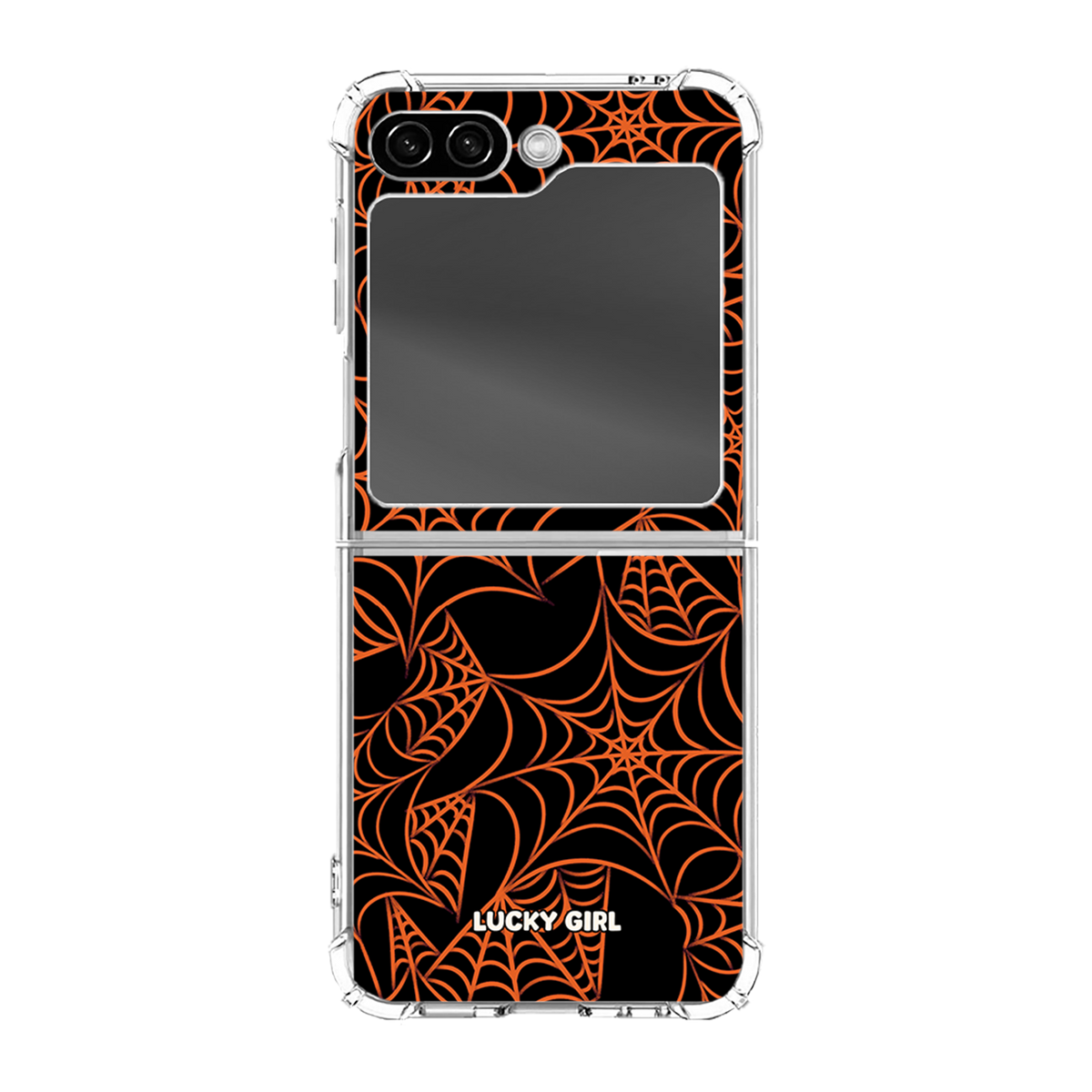 Autumn Silk Clear Case Insert Galaxy Z Flip 6/7 FE