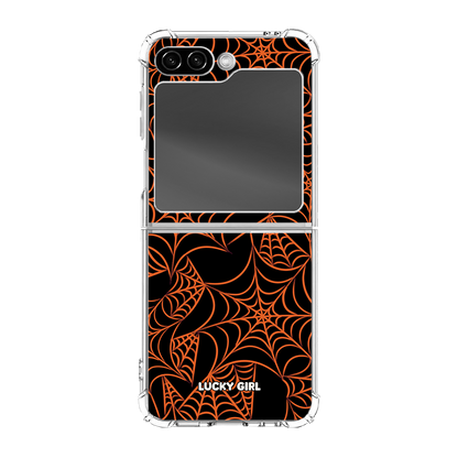 Autumn Silk Clear Case Insert Galaxy Z Flip 6/7 FE