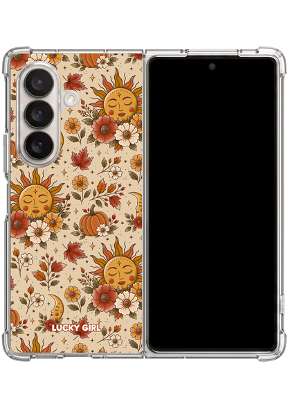 Autumn Equinox Clear Case Insert Galaxy Z Fold 7