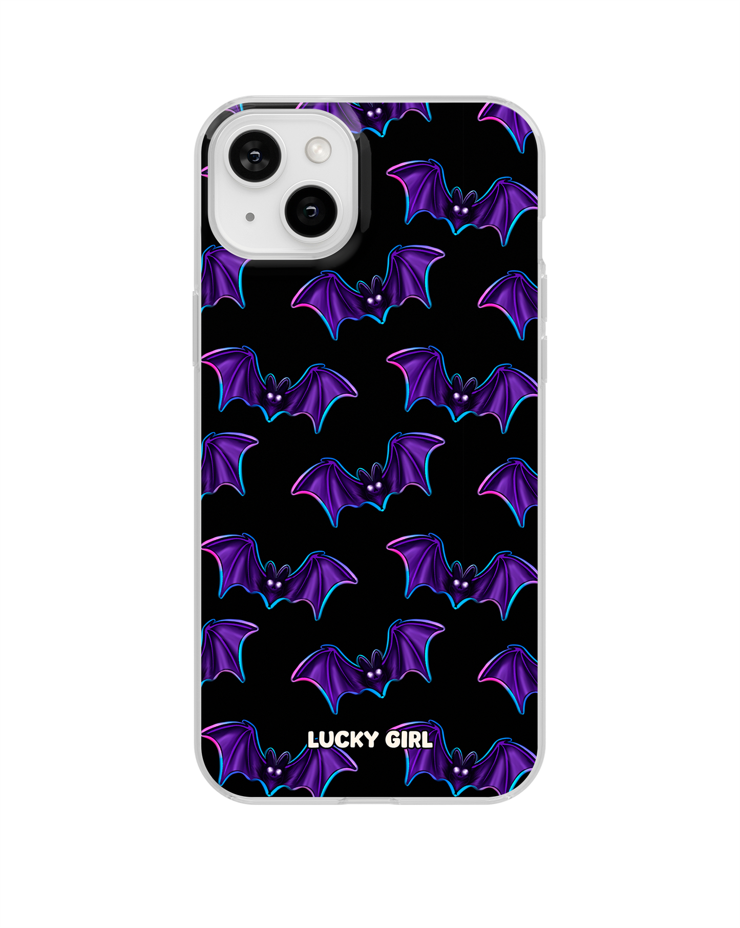 Bat Cave Clear Case Insert iPhone 14 Plus/15 Plus