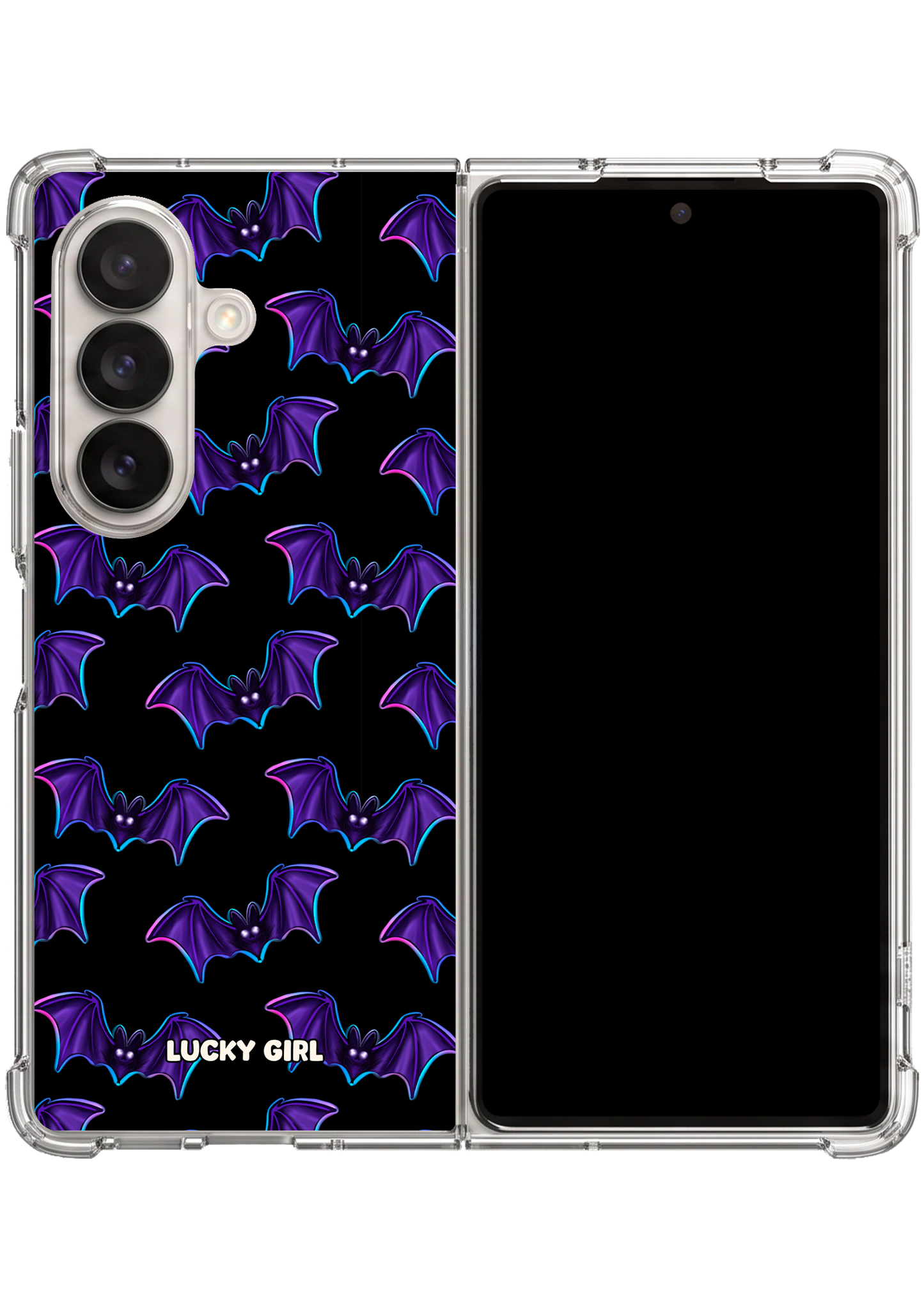 Bat Cave Clear Case Insert Galaxy Z Fold 7