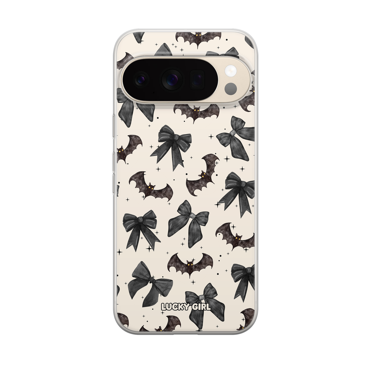 Bats & Bows Clear Case Insert Pixel 10/10 Pro