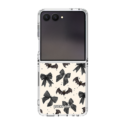 Bats & Bows Clear Case Insert Galaxy Z Flip 7