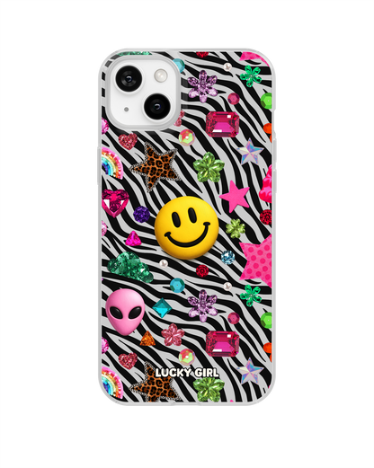 Bedazzling Clear Case Insert iPhone 13/14/16e/17e