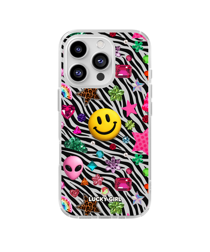 Bedazzling Clear Case Insert iPhone 15 Pro