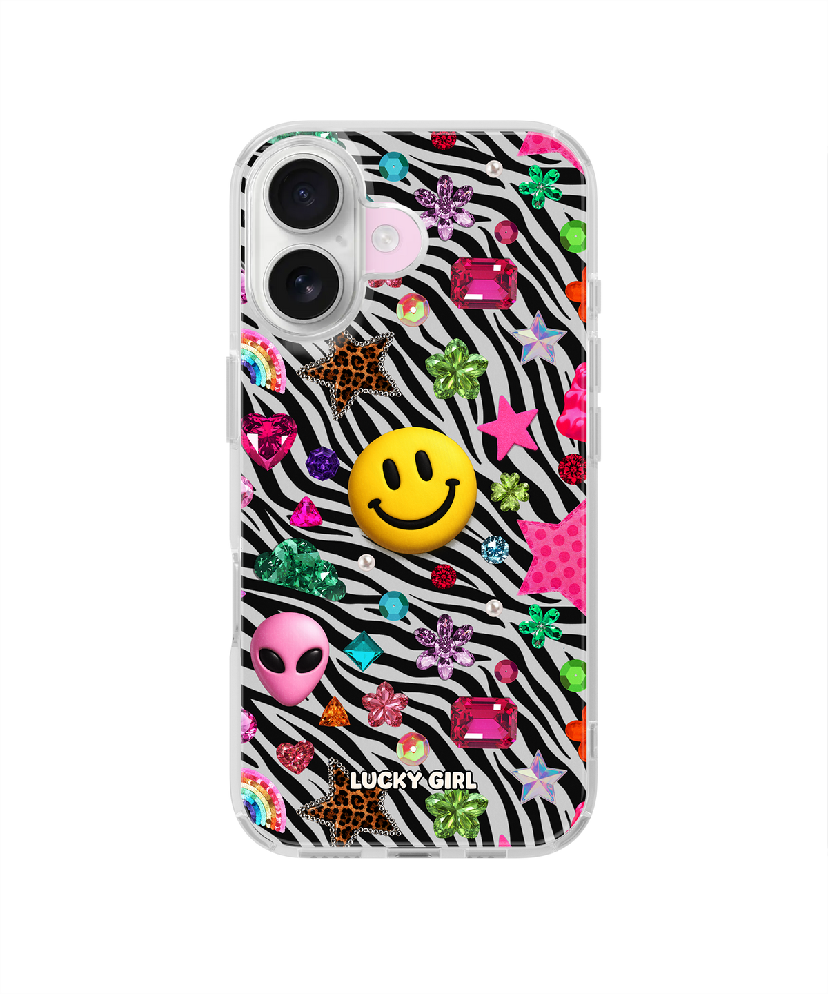 Bedazzling Clear Case Insert iPhone 17