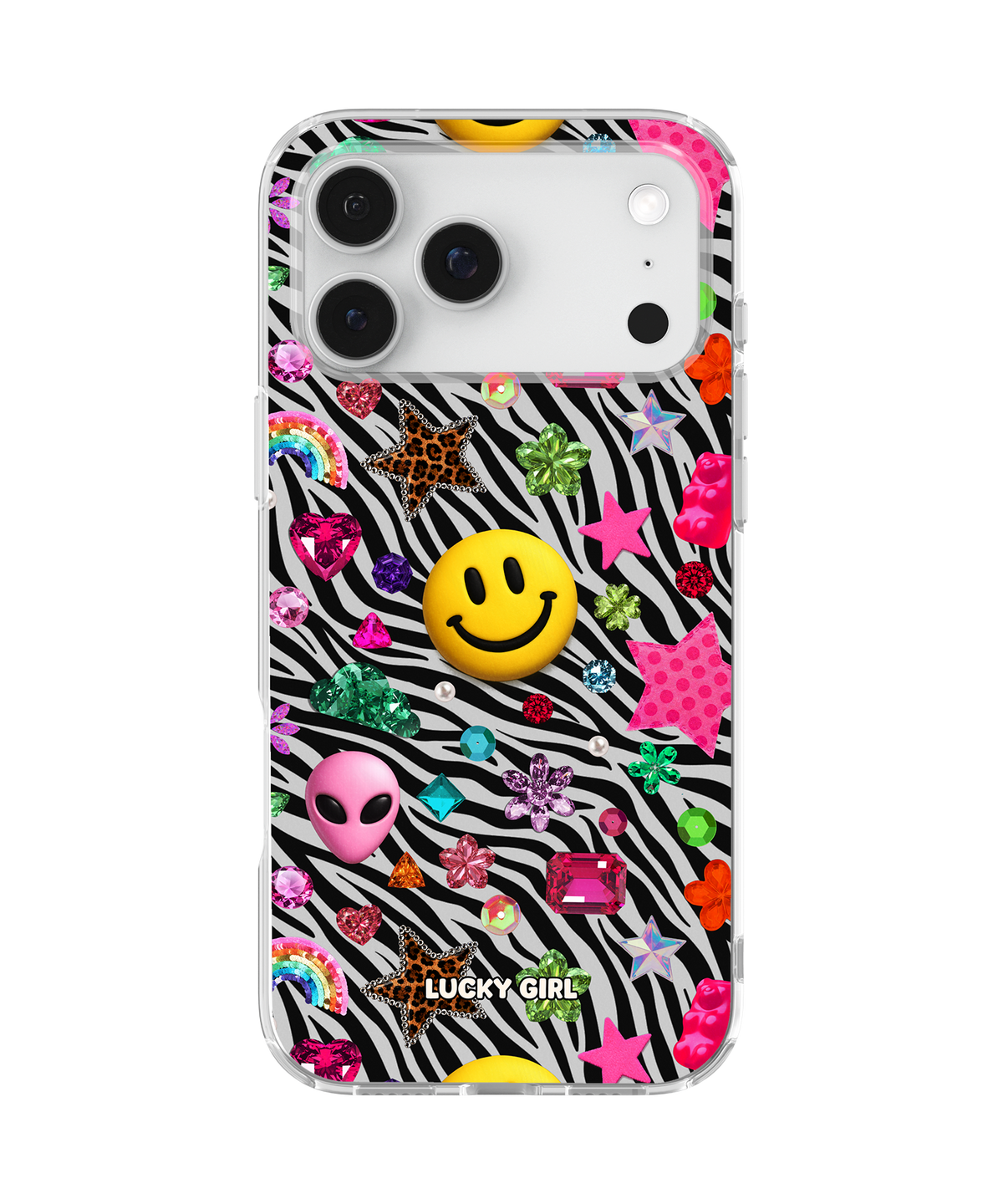 Bedazzling Clear Case Insert iPhone 17 Pro Max / 18 Pro Max