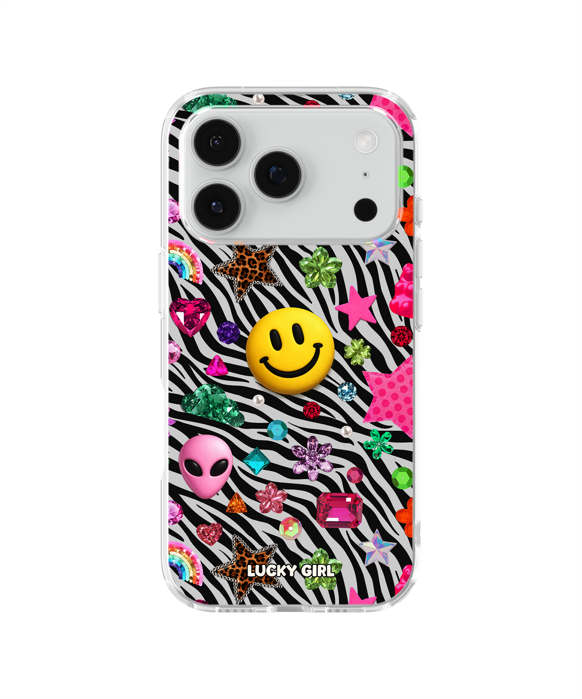 Bedazzling Clear Case Insert iPhone 17 Pro / 18 Pro