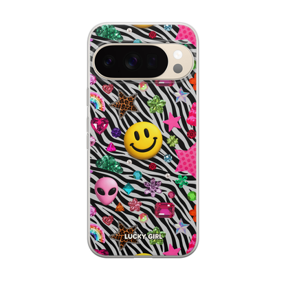 Bedazzling Clear Case Insert Pixel 10/10 Pro