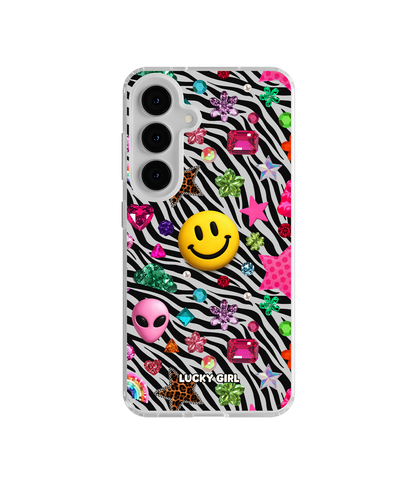 Bedazzling Clear Case Insert Galaxy S23