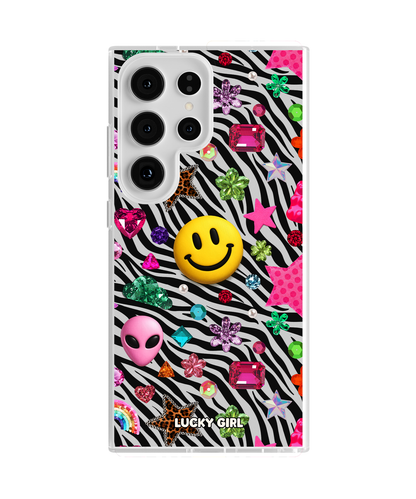 Bedazzling Clear Case Insert Galaxy S23 Ultra