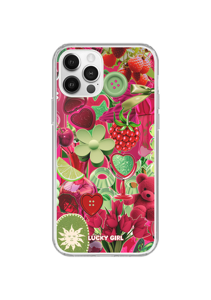 Berry Limeade Clear Case Insert iPhone 12/12 Pro