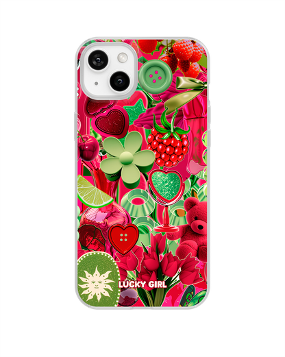Berry Limeade Clear Case Insert iPhone 13/14/16e